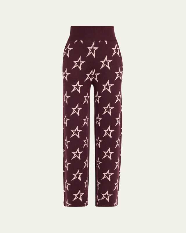 Chalet Wide-Leg Knit Pants
